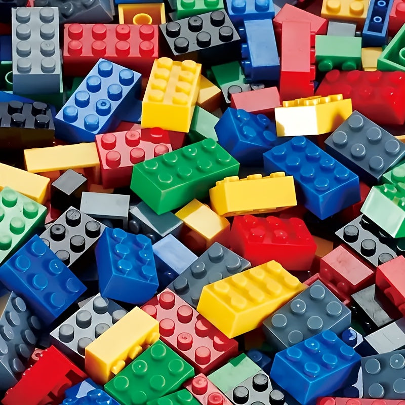 1000pcs Classic Building Blocks Set, Interlocking Plastic Bricks, Educational DIY Construction Toys, Safe ABS Material, for Creative Play, Home Decor, with Ideal for Halloween, Christmas, Birthday Gifts, for Boys & Girls Ages 6-8