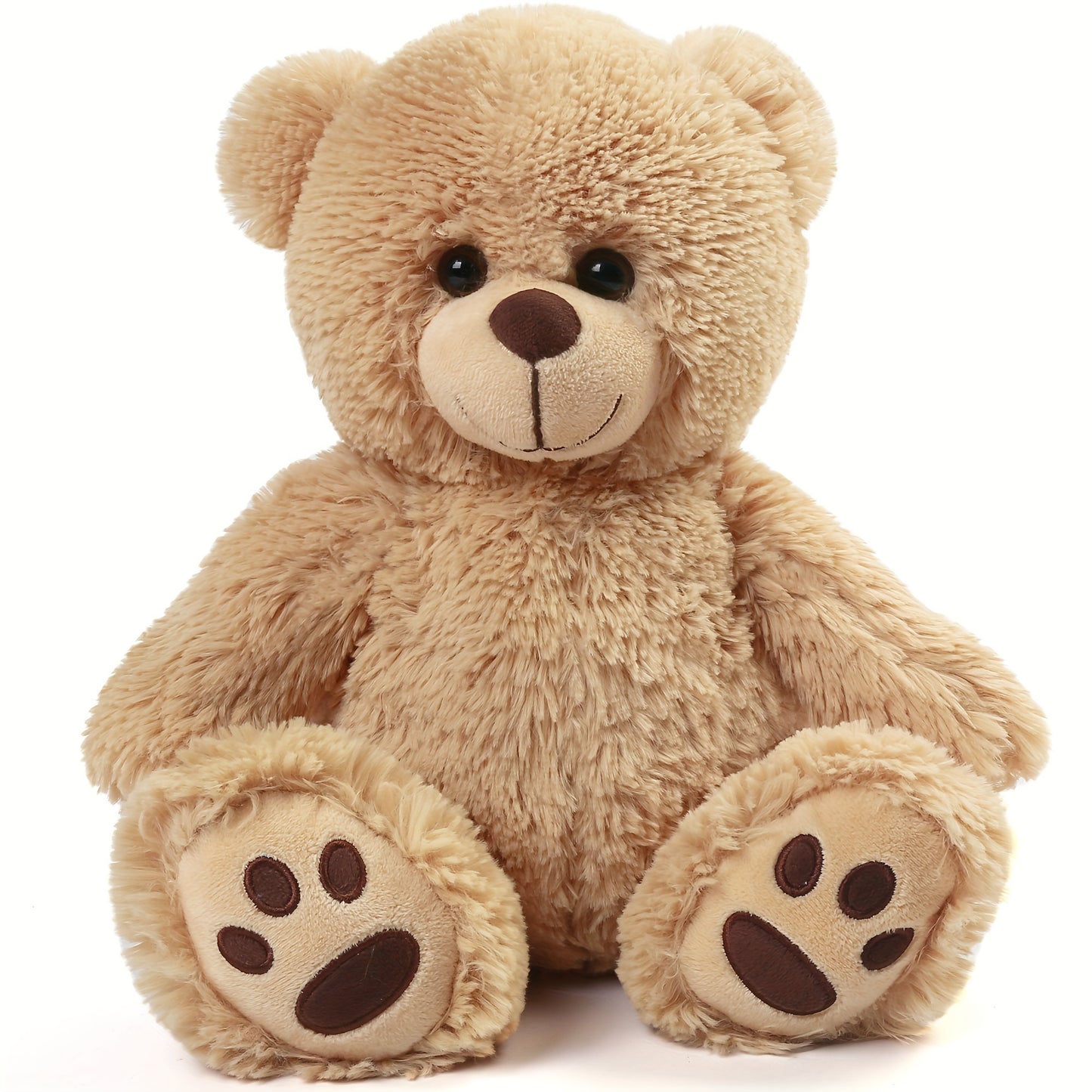 BenBen 12-inch Brown Plush Teddy Bear, Soft Stuffed Animal, Perfect Hugging Gift for Kids, Ideal for Christmas, Valentine'S Day, Easter Decor