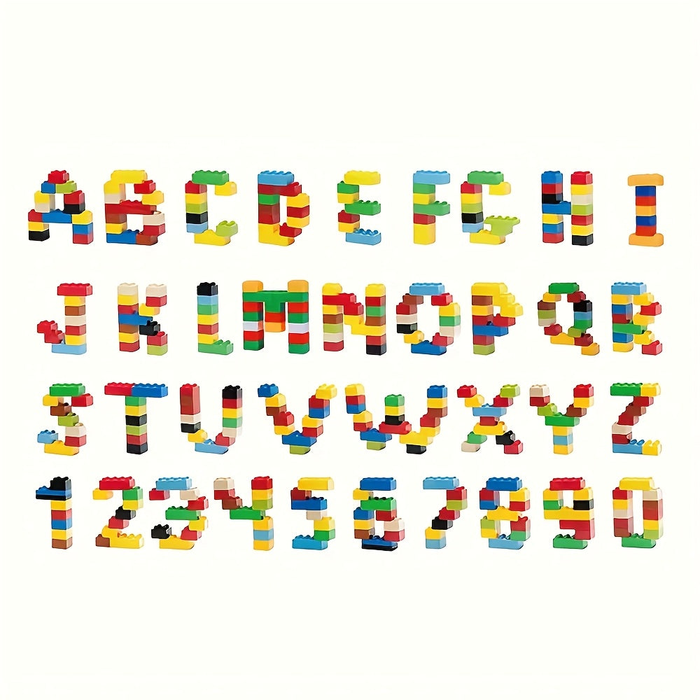1200pcs Children's Educational Small Grain Building Blocks, Puzzle Toys, Plug-in Building Blocks, Suitable for Thanksgiving, Halloween, Christmas, Boy and Girl Birthday Gifts, Grain Colors and Shapes are Random