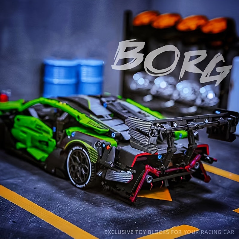 1644pcs Technical Super Sport Car Building Blocks City Speed Famous Racing Vehicle Model Assemble Bricks Toys Birthday Gifts