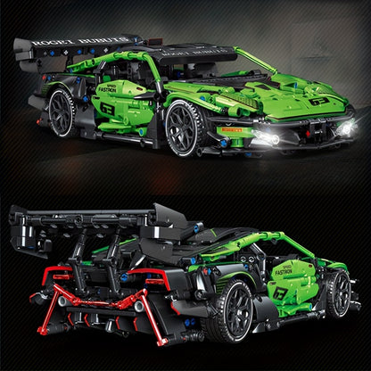 1644pcs Technical Super Sport Car Building Blocks City Speed Famous Racing Vehicle Model Assemble Bricks Toys Birthday Gifts