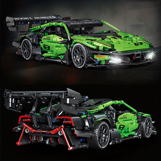 1644pcs Technical Super Sport Car Building Blocks City Speed Famous Racing Vehicle Model Assemble Bricks Toys Birthday Gifts