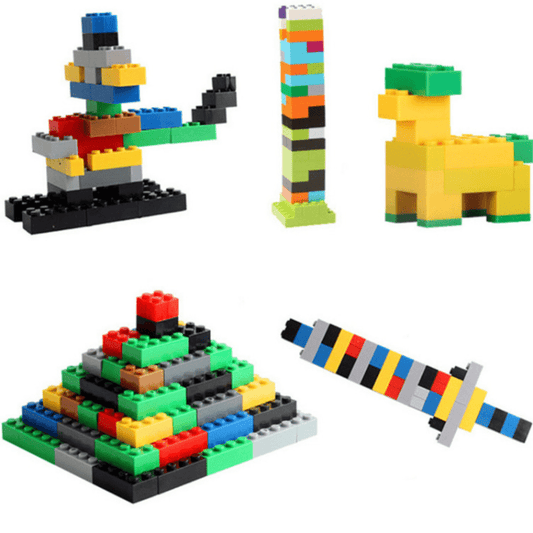 1000-Piece Creative Building Block Set - Classic City Bricks for Kids - Educational & Fun DIY Assembly Toys Easter Gift Christmas, Halloween Gift