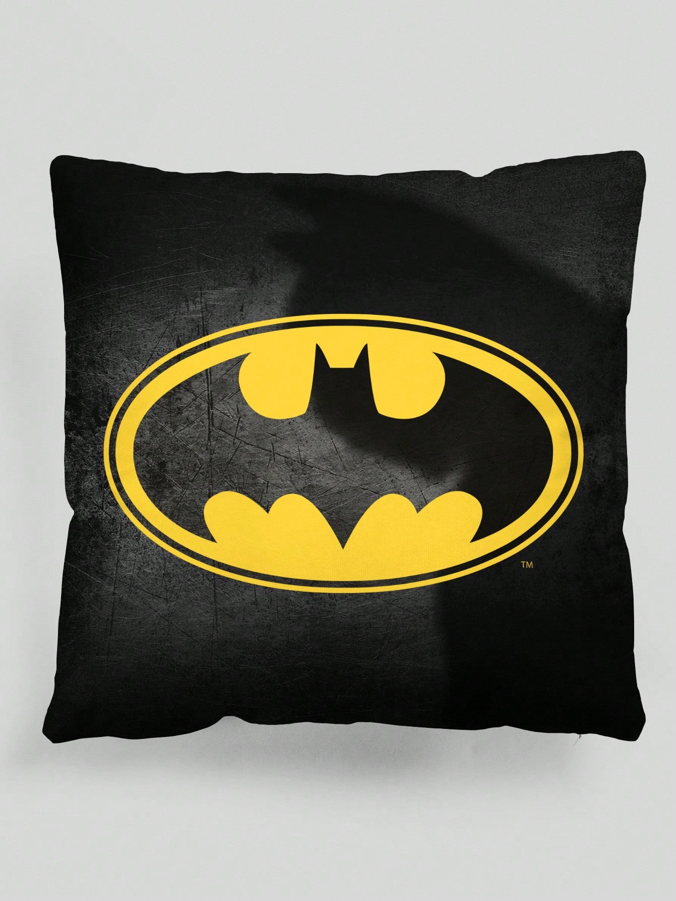 Batman X ROMWE Cartoon Graphic Pillow Cover Multicolor