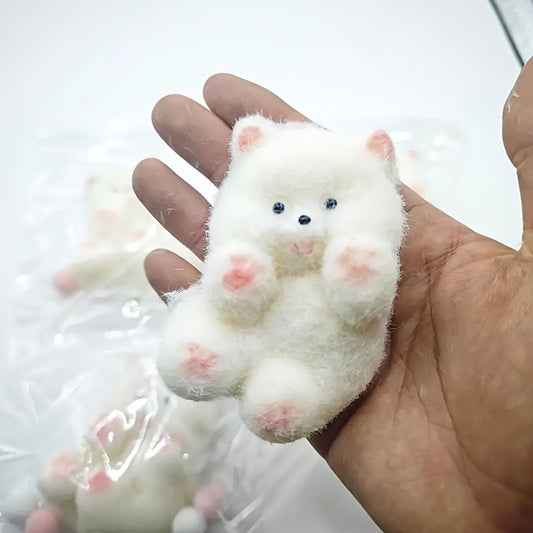 Relaxing Squeeze Companion: Adorable Plush Puppy Toy with Slow Rebound and Soft Touch Surface