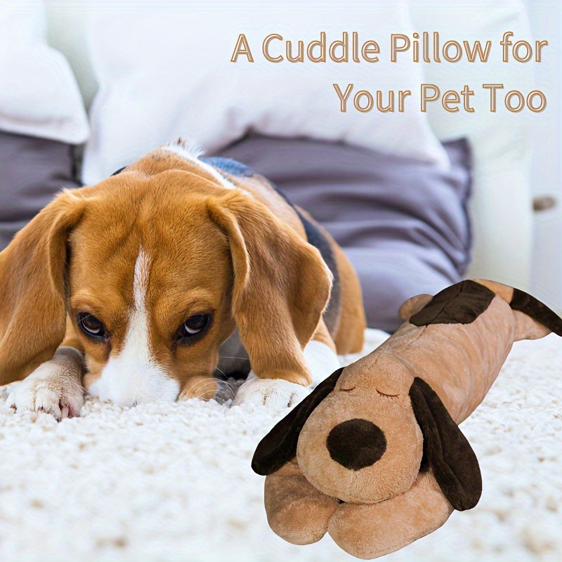 Plush Dog Pillow | Cartoon Design | Soft, Comforting Companion for All Breeds | Durable & Affordable | Ideal for Anxiety Relief and Sleep Aid | Pet-Friendly Material, Cute Pillow