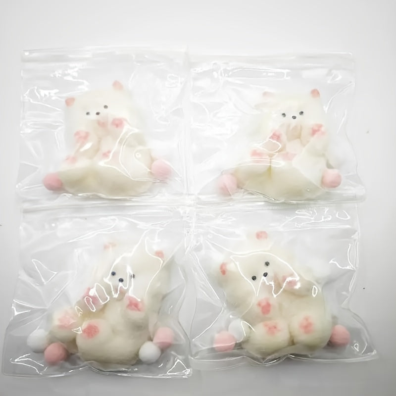 Relaxing Squeeze Companion: Adorable Plush Puppy Toy with Slow Rebound and Soft Touch Surface