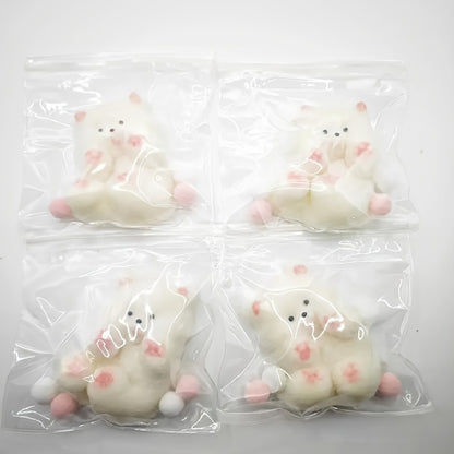Relaxing Squeeze Companion: Adorable Plush Puppy Toy with Slow Rebound and Soft Touch Surface