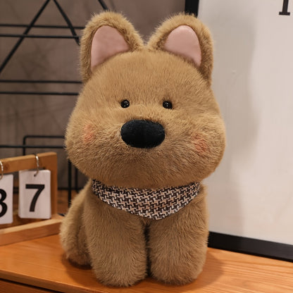 Kawaii Plush Toys Cute Kawaii 25cm\u002F9.84in Cartoon West Highland White Terrier Plush Toys - Western Highland Dog Stuffed Animals Plushies - Ideal Birthday or Holiday Gift for Halloween Christmas