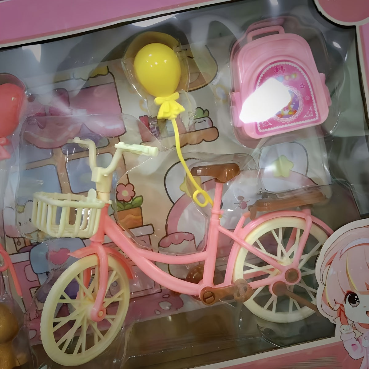 Princess Fashion Doll Gift Set Plastic, with Gift Box, for Gift, Small Decoration