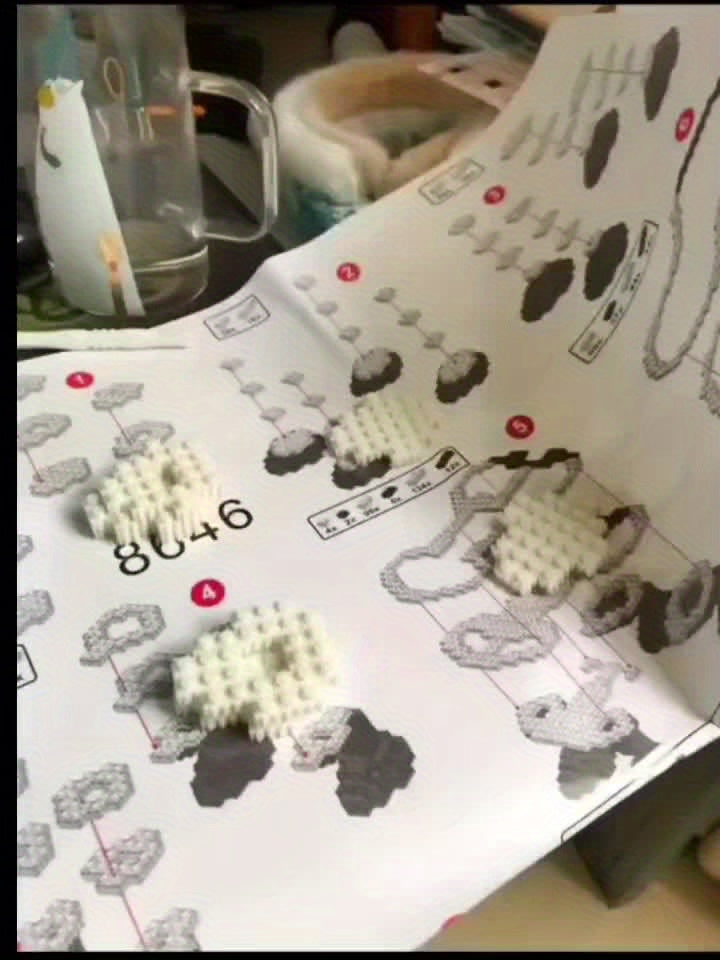 4600pcs Micro Dog Building Blocks Toy - Cute DIY Puzzle with Brown & White Pixelated Design, Interlocking Plastic Bricks for Parties, Gifts, and Creative Fun, Creative Building Toy | Playful Design | Interlocking Pieces