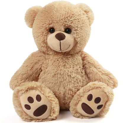BenBen 12-inch Brown Plush Teddy Bear, Soft Stuffed Animal, Perfect Hugging Gift for Kids, Ideal for Christmas, Valentine'S Day, Easter Decor