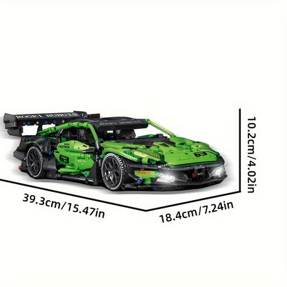 1644pcs Technical Super Sport Car Building Blocks City Speed Famous Racing Vehicle Model Assemble Bricks Toys Birthday Gifts