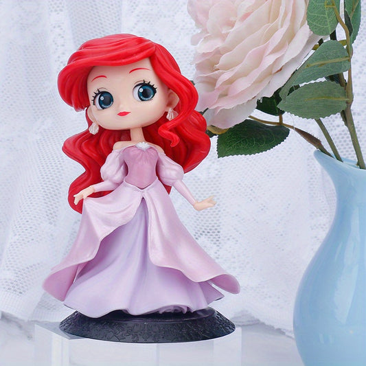 Pink Anime Mermaid Princess Decoration Ornament, Handmade, Other Plastic, for Party, Birthday Gift
