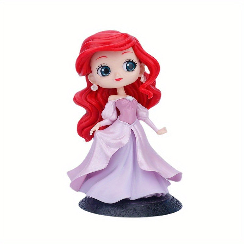 Pink Anime Mermaid Princess Decoration Ornament, Handmade, Other Plastic, for Party, Birthday Gift